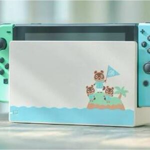 Nintendo Handheld Console - green and Blue